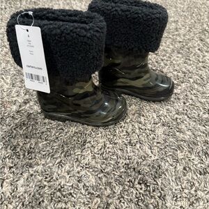 Carter's Camouflage Kids Boots with Black Cuff